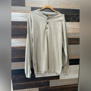 Hanes Beefy Expectedly Durable Long Sleeve Sleeve Top Size XL